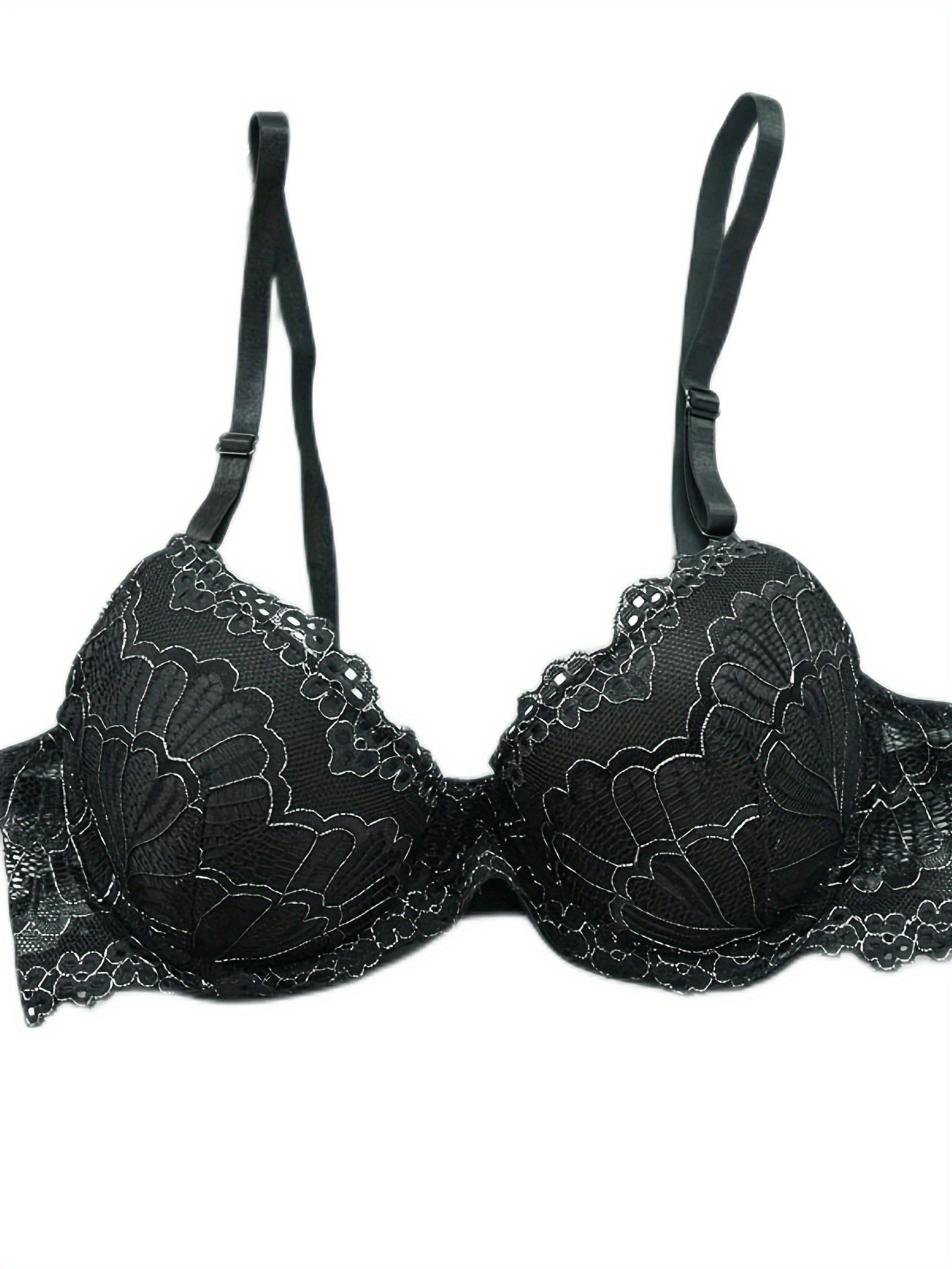 Lace Push Up Bra Comfortable & Breathable Women's Intimates