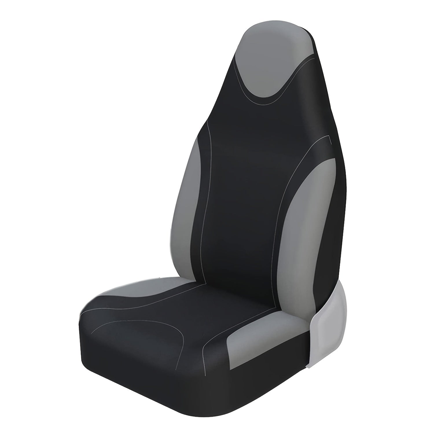 1pc Racing Style Front Seat Cover Comfort Car Interior Accessories