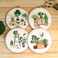 DIY Embroidery Kit Gift for Beginner Framing Tools