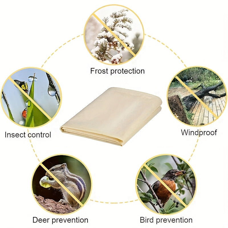 Outdoor Plant Cold Cover Reusable Frost Cover Christmas Tree Protector
