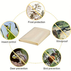 Outdoor Plant Cold Cover Reusable Frost Cover Christmas Tree Protector