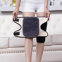 Knee Pad Warm For Elderly Men And Women Thickened Velvet Cover For Cycling