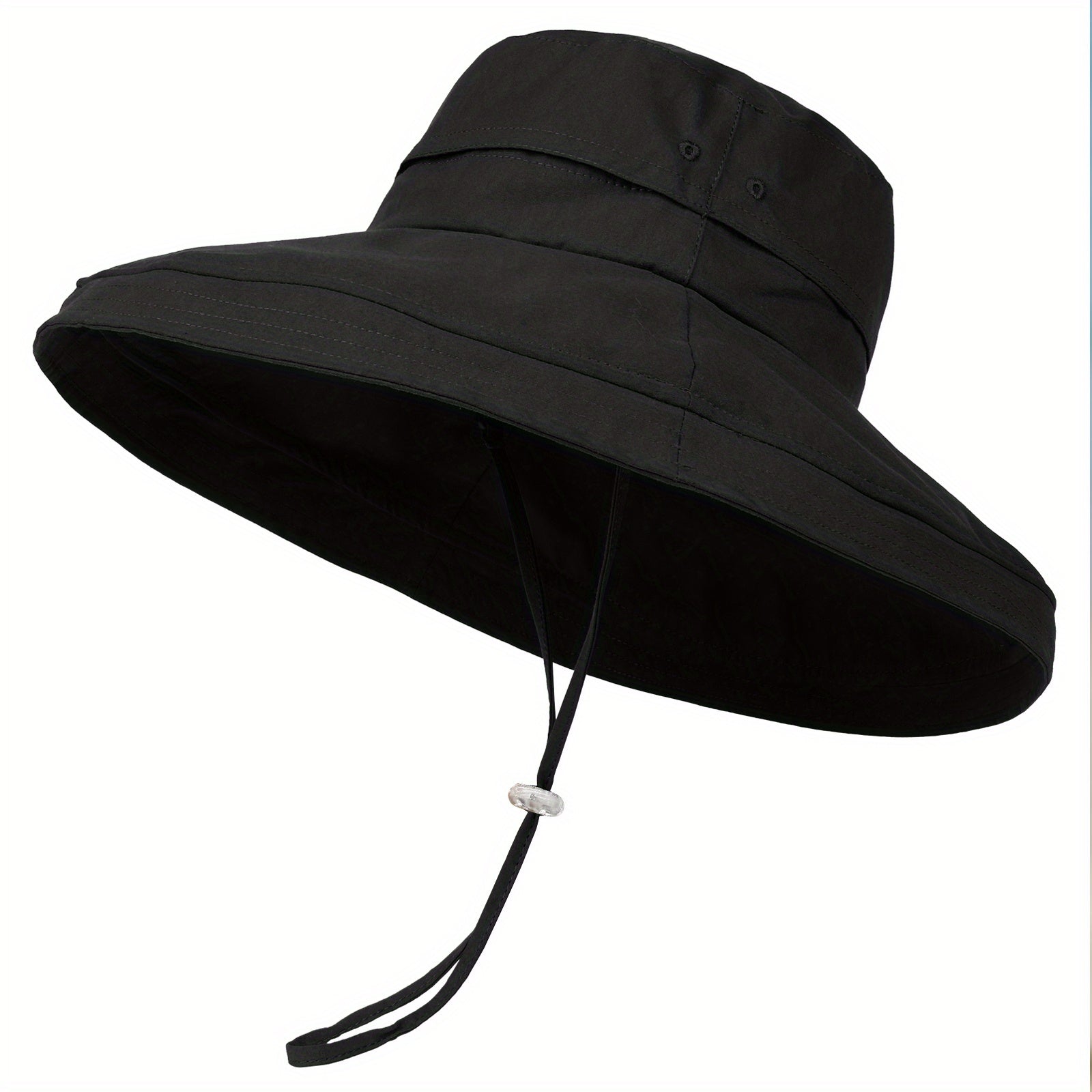 Wide Brim Sun Hat Outdoor UV Protection Bucket Hat