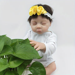 Hair Transplant Reborn Doll 18" Halloween Thanksgiving Christmas Gift