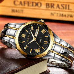 Men's Classic Pointer Scale Quartz Watch