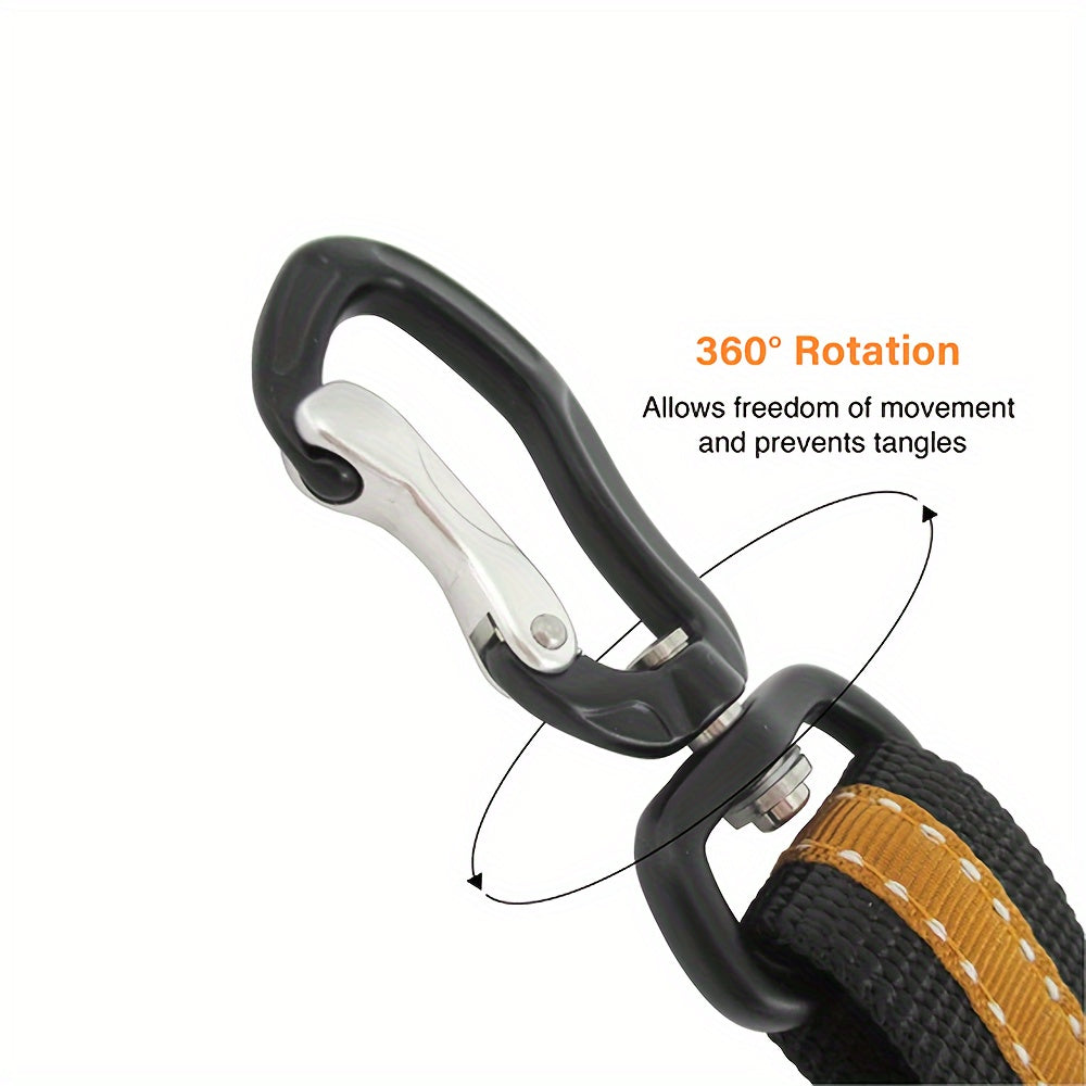 360 Rotatable Buckle Clip Swivel Carabiner Hook For Dog Leash Camping