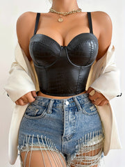 Deep V Push Up Slimmer Top Women's Underwear