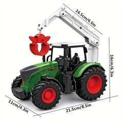 Farm Tractor Toy Truck Sliding Model Car Trailer Part DIY Accessory