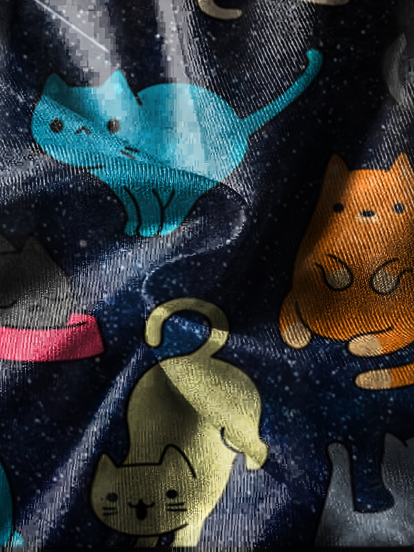Kids Cat 3D Print Sweatshirt Boys Girls Hip Hop Street Sports Casual Tops