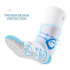 Outdoor Breathable Mid-calf Sports Socks For Men