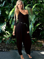 Casual Loose Cut Out Jumpsuit for Women