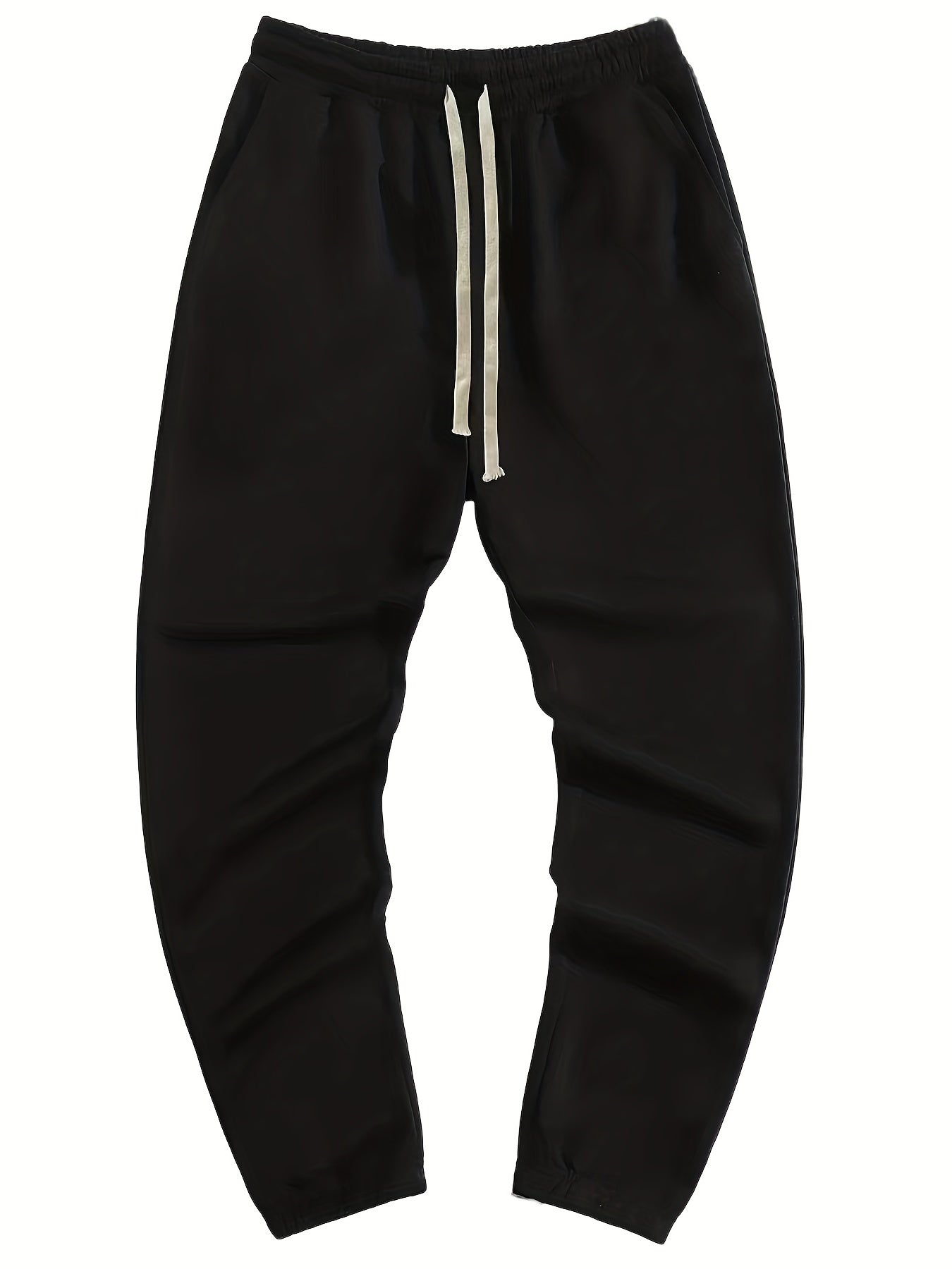 Men's Drawstring Pocket Sweatpants Loose Jogger Pants