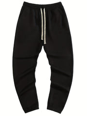 Men's Drawstring Pocket Sweatpants Loose Jogger Pants
