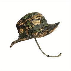 Army Green Boonie Hat Sun Protection Fishing Hat Wide Brim