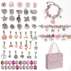Children's Crystal Loose Bead Bracelet DIY Accessories Pack