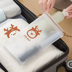 10PCS Travel Storage Bag Set Drawstring Dustproof Underwear Shoes Luggage
