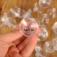 50pcs Clear Suction Cups for Fish Tanks Windows and Weddings 30 40mm