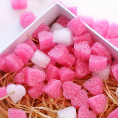 60pcs Heart-shaped Filling Material Pearl Cotton Lining