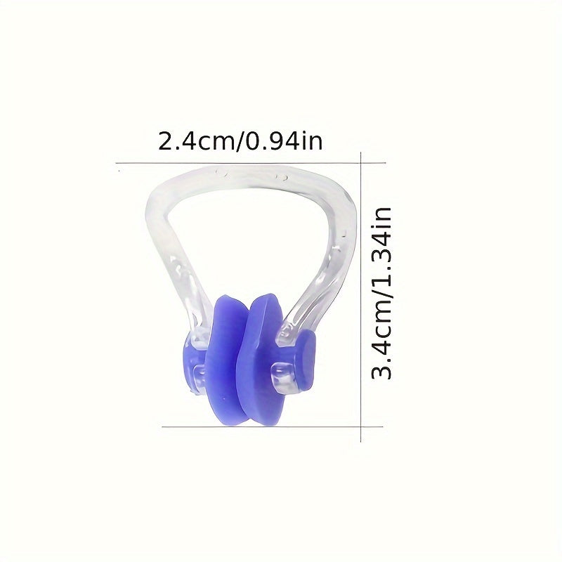 8pcs Silicone Waterproof Swimming Nose Clips