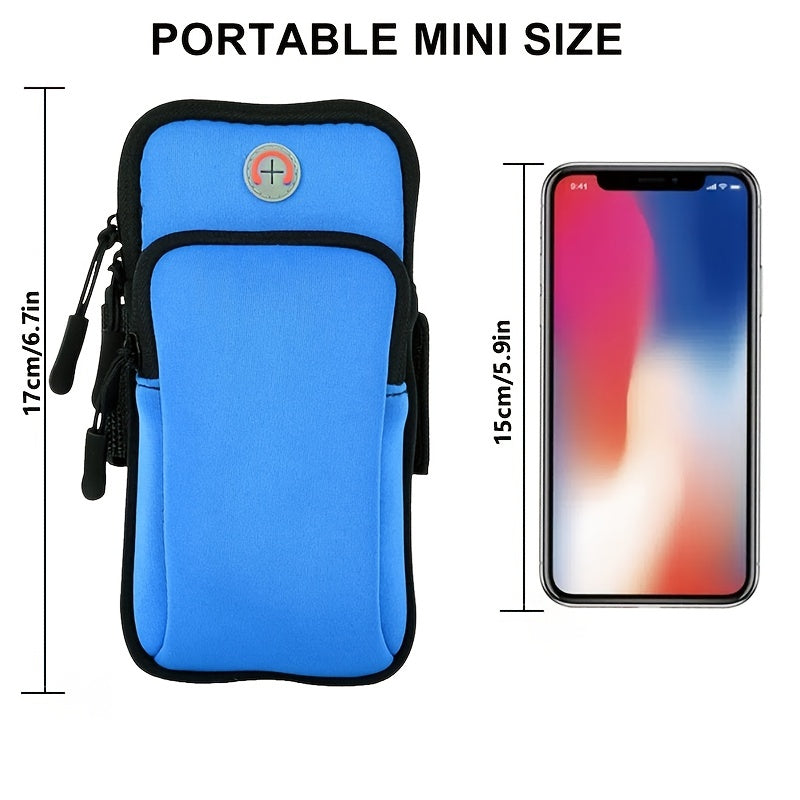 Running Armband for Cell Phone Fits Screens up to 6 Inches