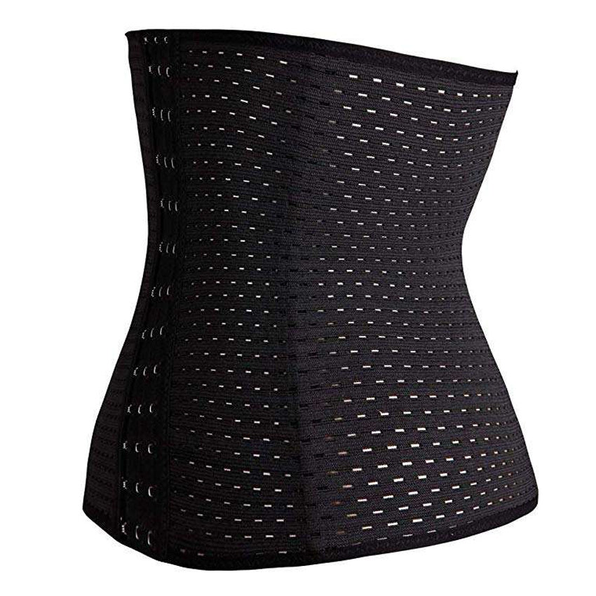 Women's Waist Trainer Corset Steel Boned Tummy Control Body Shaper