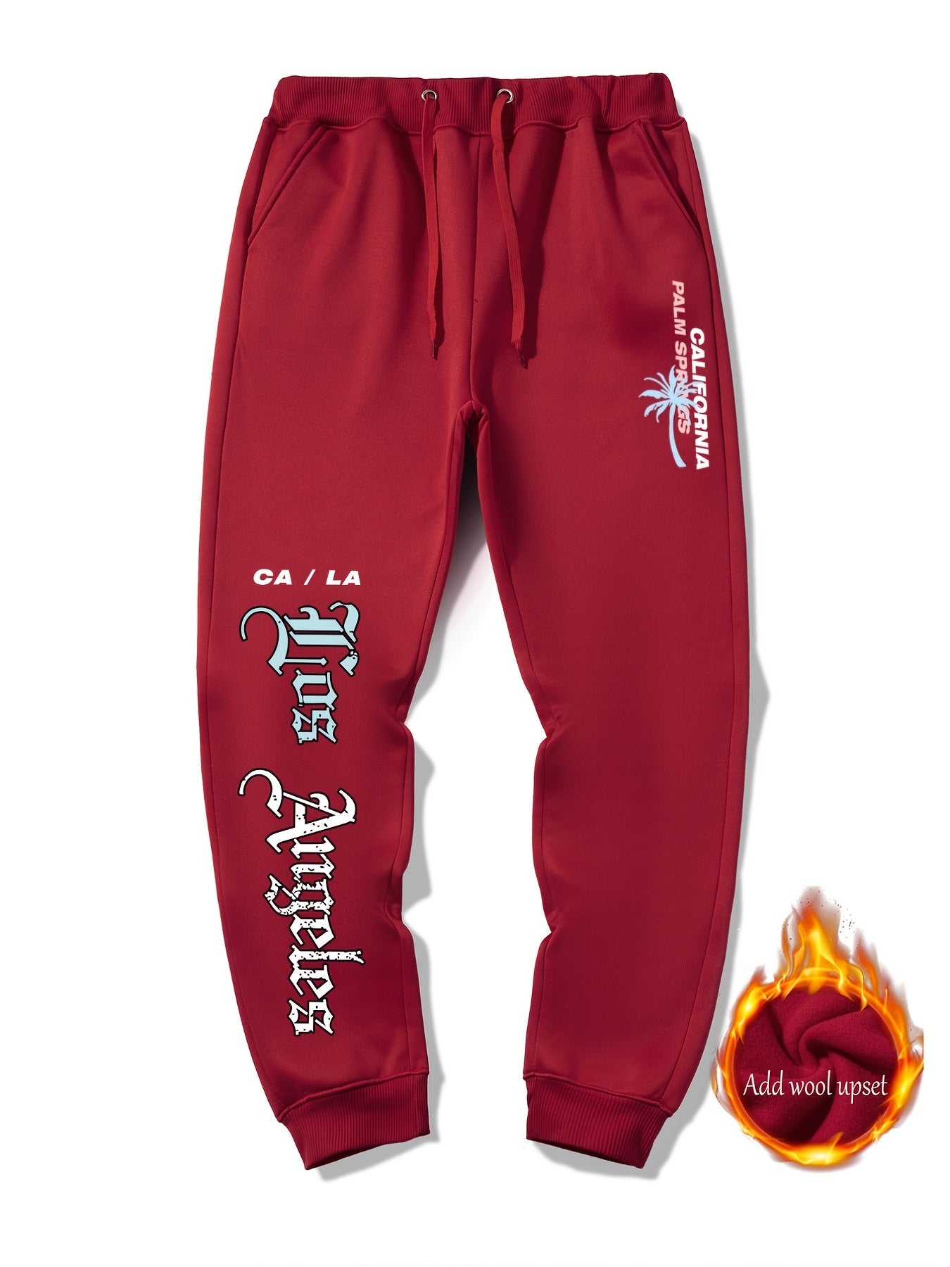 Men's Casual Warm Jogger Sweatpants