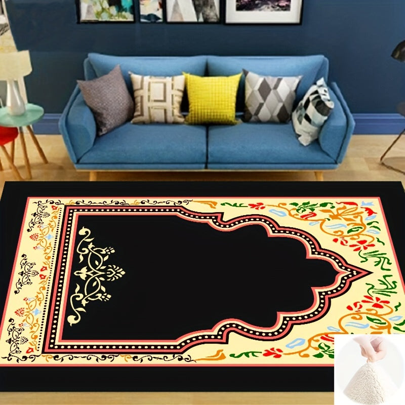 Boho Anti Fatigue Kitchen Rugs Vintage Absorbent Non Slip Rugs