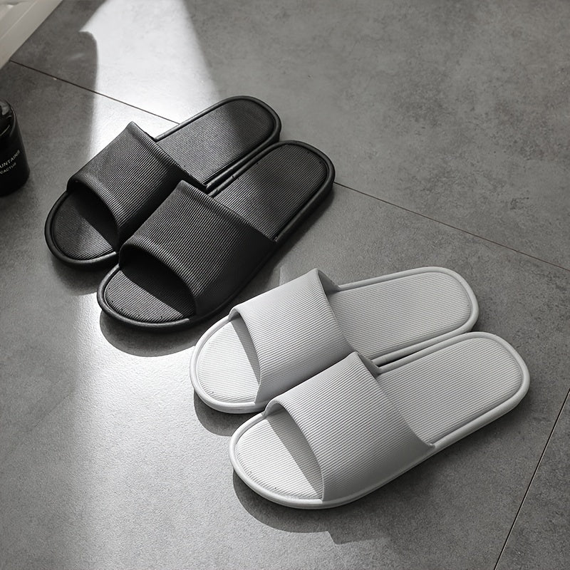 Men Women Slides Lightweight Non Slip Open Toe Quick Dry Couple Slippers