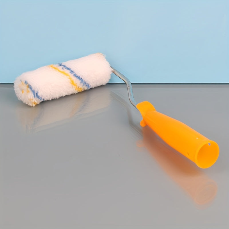 Latex Paint Roller Brush Set with Tray 10-16cm Frame Mini House Painting