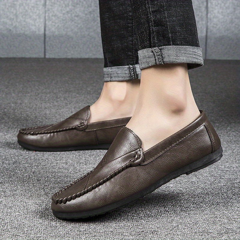 Men's Loafers Non Slip Comfy Casual Shoes Slip On Walking Shoes