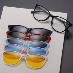 Dazzling Magnetic Clip Polarizing Sunglasses Cover