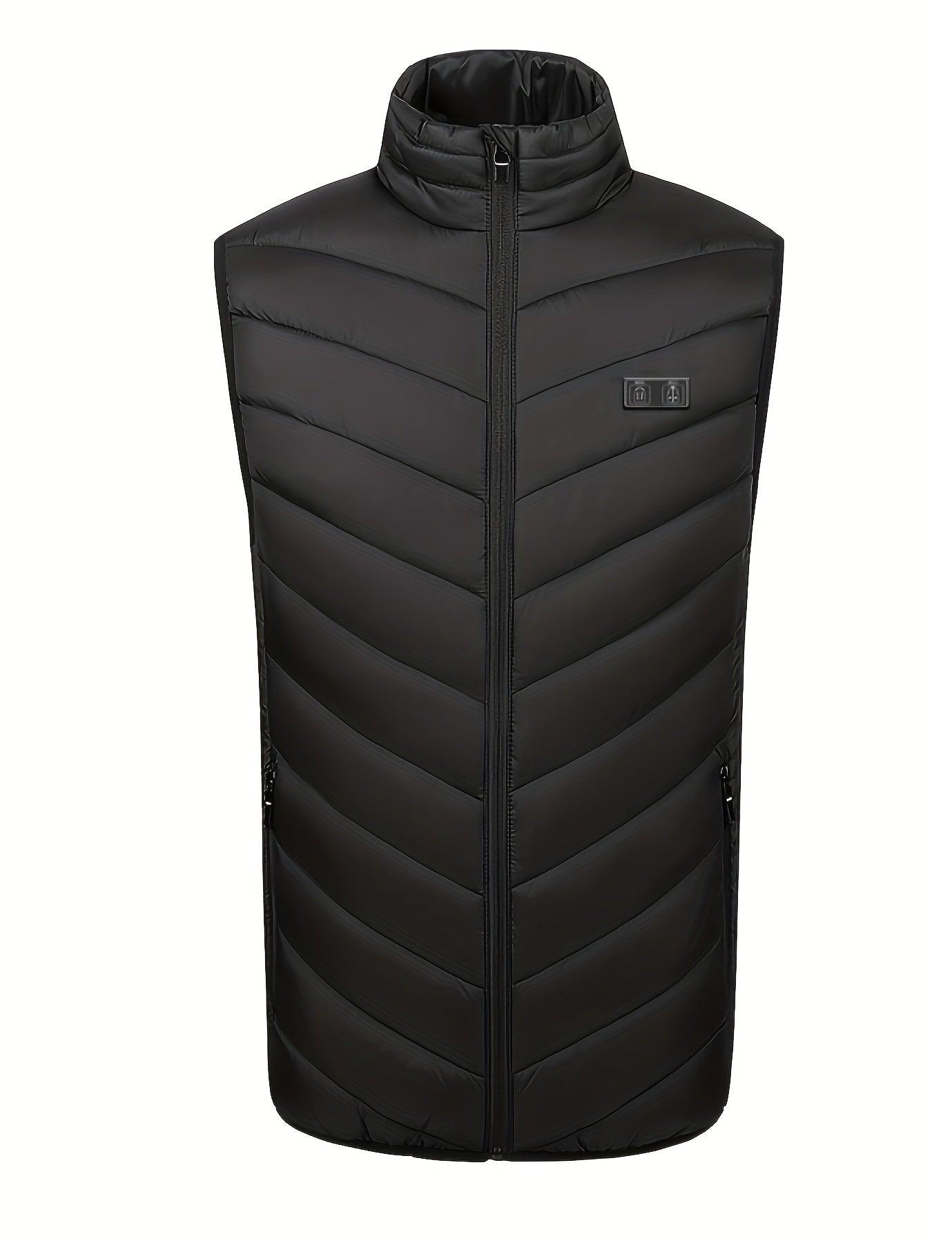 Men's 3 Heating Level Smart Heating Vest Stand Collar Warm Outdoor Vest