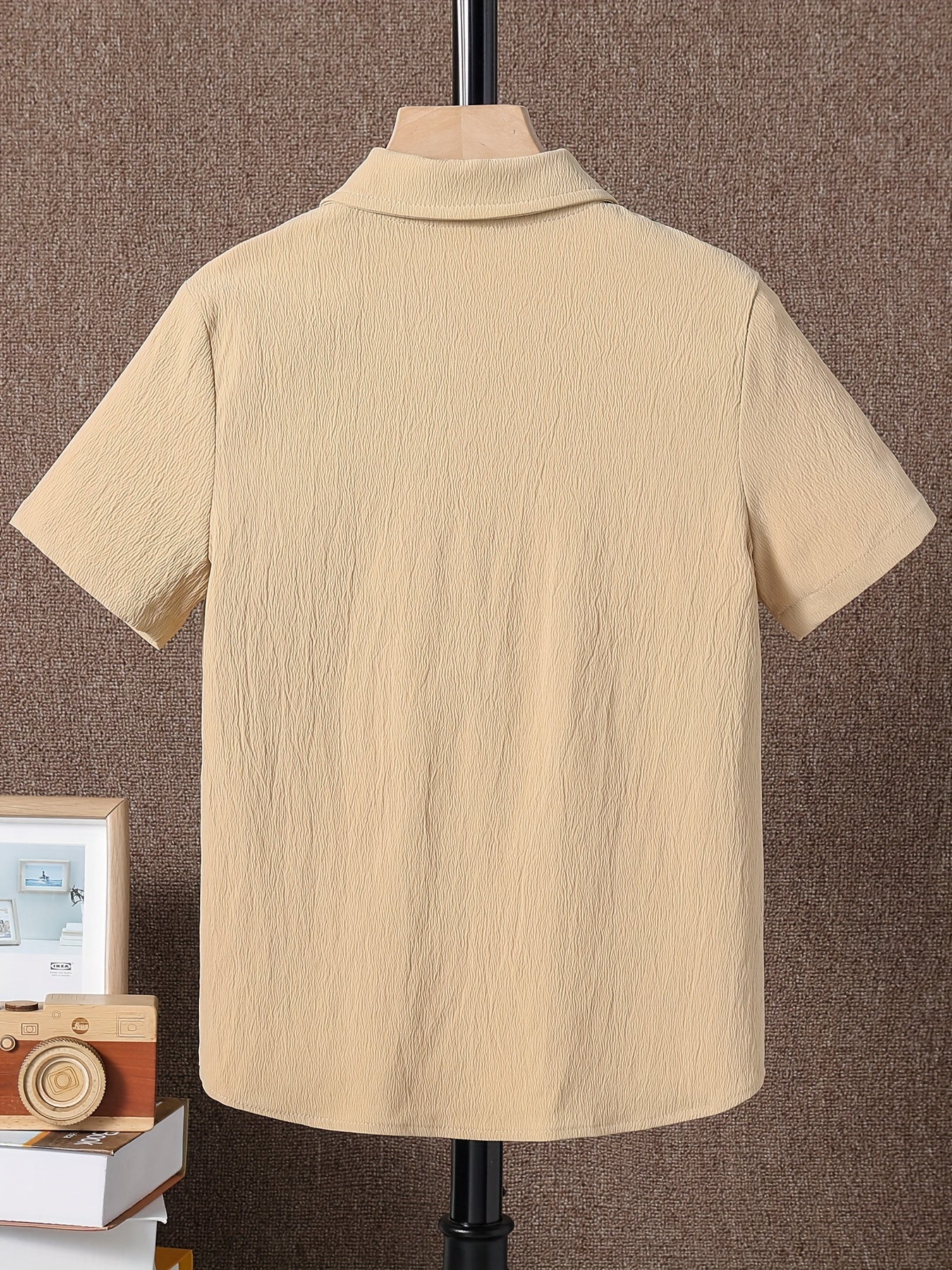 Boys Letter Graphic Print Casual Shirt