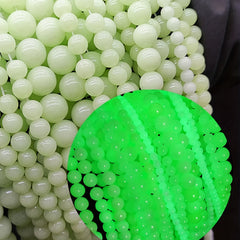 DIY Luminous Beads Handcraft Bracelet Jewelry Round Glow In Dark Balls