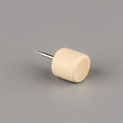 30pcs Wooden Push Pins 5 Styles Storage Box Home Office Craft Projects