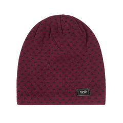 Men's Winter Warm Knit Hat Fluff Thickened Knitted Hat