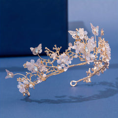 Rhinestone Crown Princess Headband Wedding Prom Hair Accessories