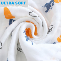 Soft Cotton Burp Cloth 6 Layers Large Size 20 10''