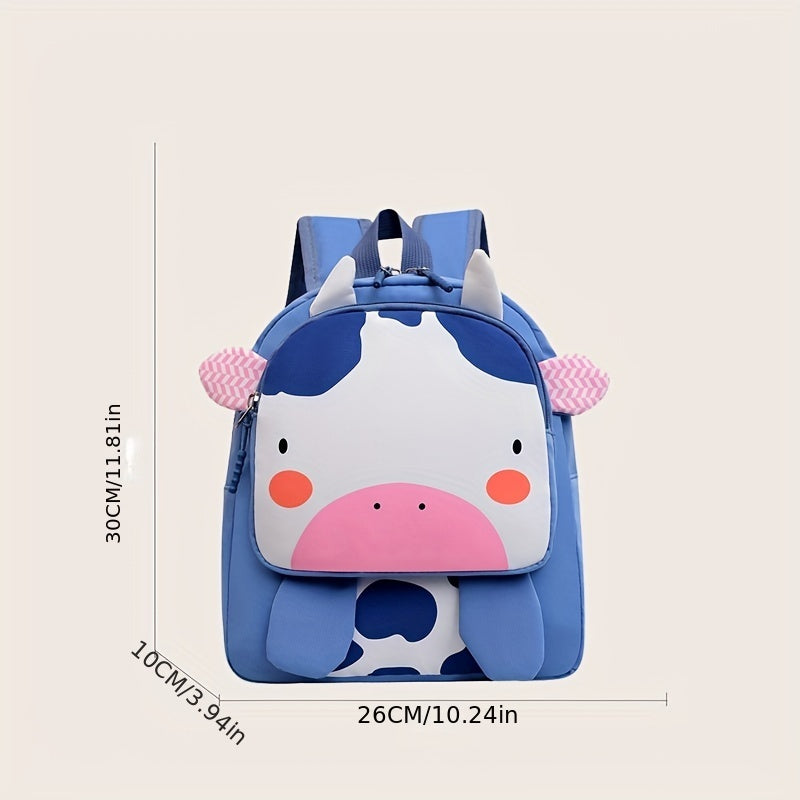 Cartoon Animal Kindergarten Backpack Lightweight Backpack For Boys And Girls