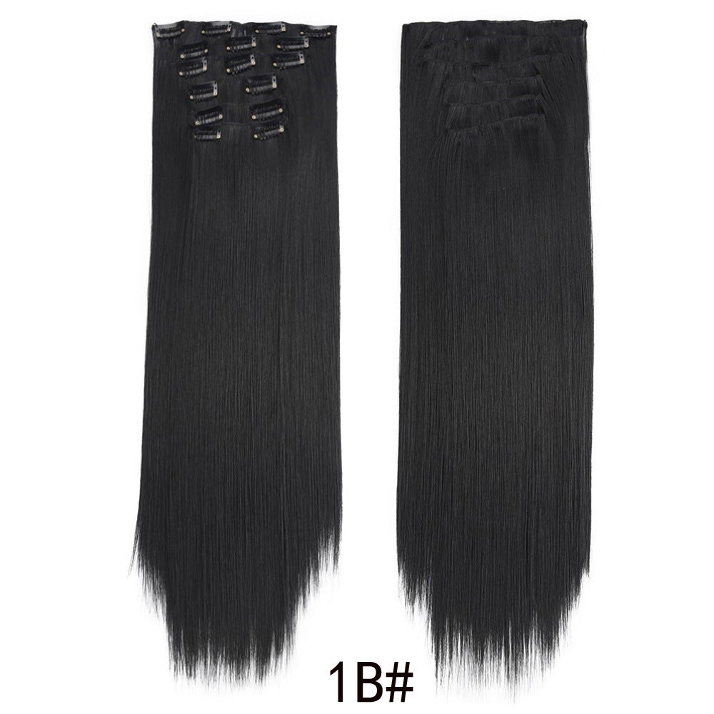 Long Clip In Hair Extensions Straight Wig Tape In Hair Extensions