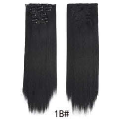 Long Clip In Hair Extensions Straight Wig Tape In Hair Extensions