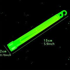 6pcs Emergency Glow Sticks 15 24 Cm Light Sticks Outdoor Survival Kit