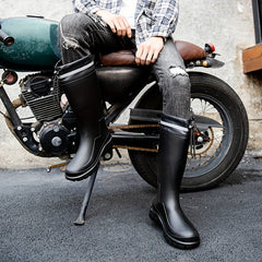 Men's Waterproof Rain Boots Lightweight Garden Shoes