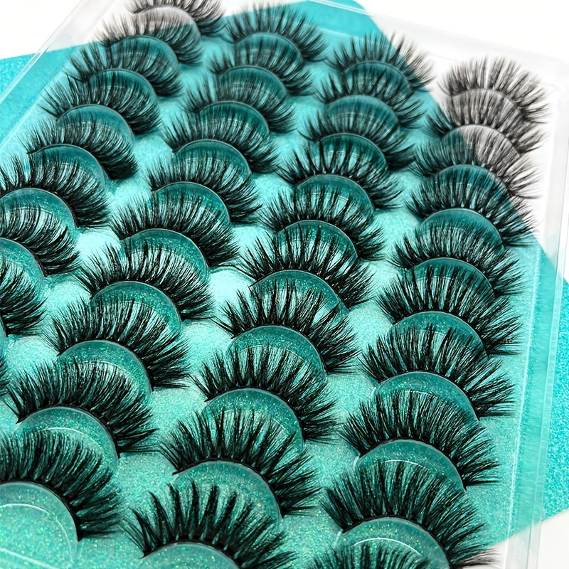 Fluffy 3D Curl Extension Eyelashes Long Dramatic and Cruelty-Free