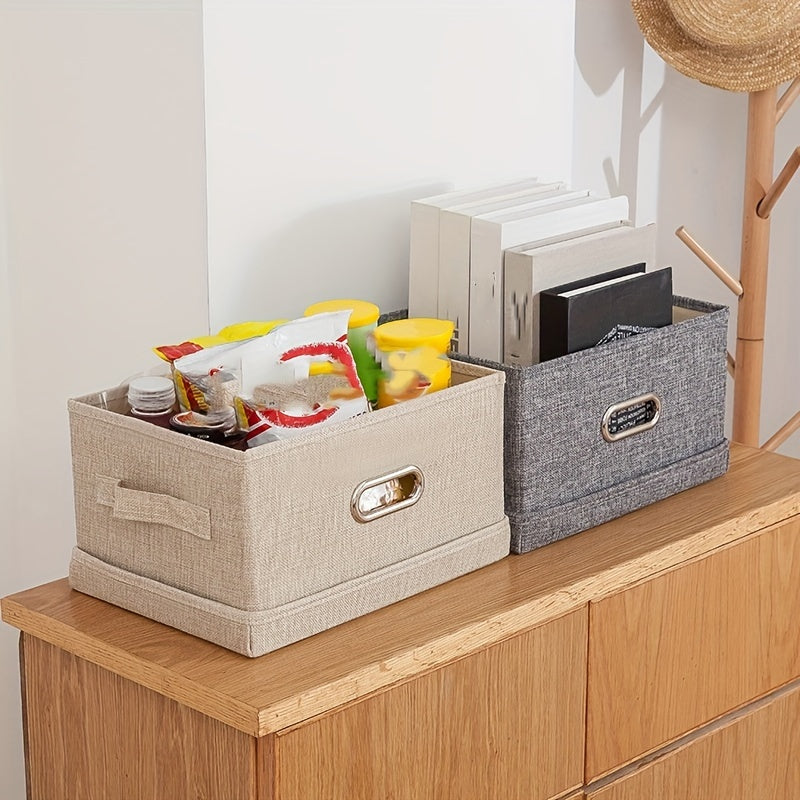 Large Capacity Snack Fabric Folding Storage Box