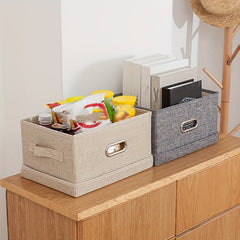 Large Capacity Snack Fabric Folding Storage Box