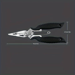 Stainless Steel Outdoor Fishing Pliers Lure Scissors