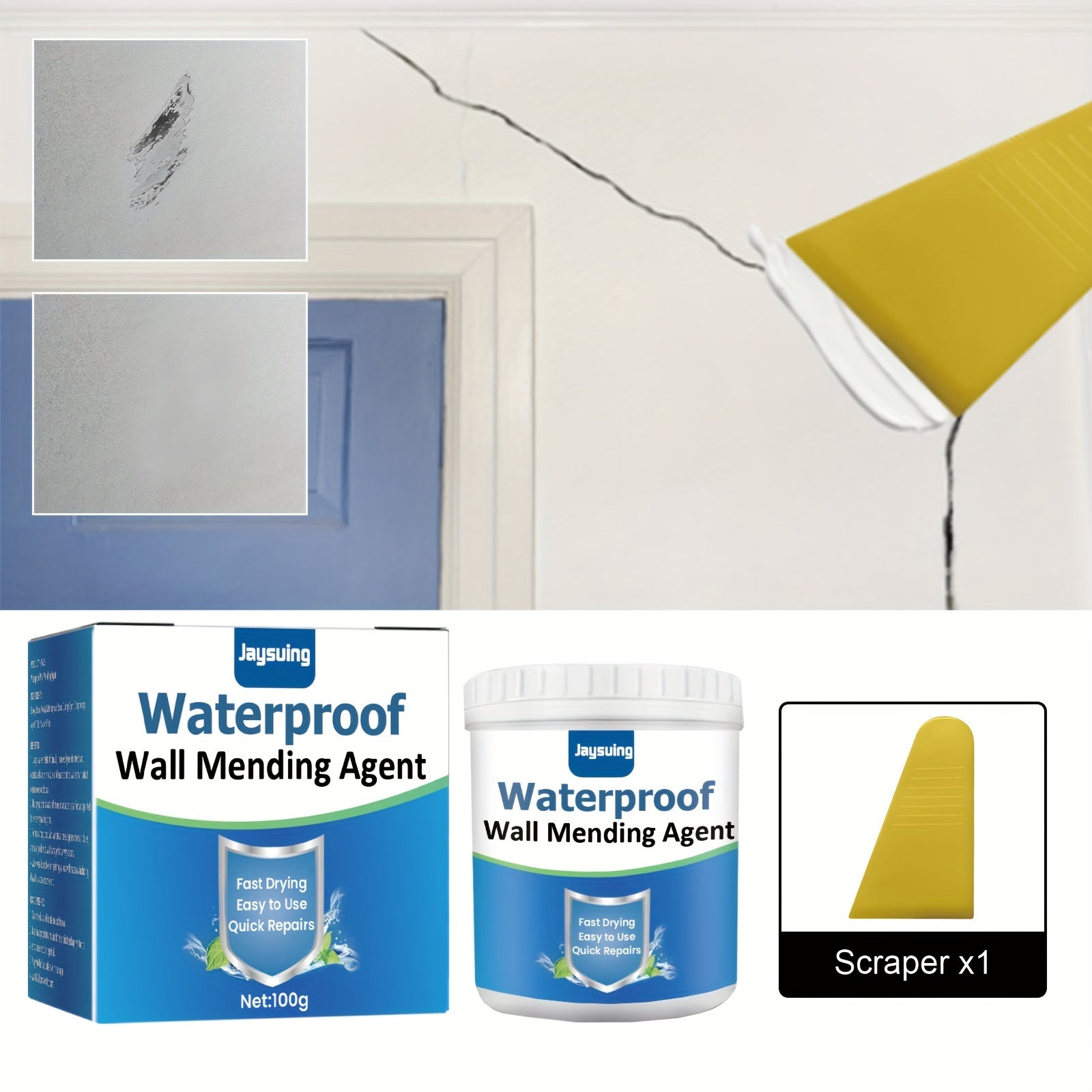 100G Wall Repair Agent for Covering Stains and Wall Crack Repair