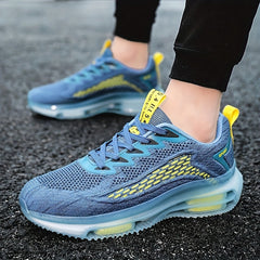 Men's Plus Size Air Cushion Shoes - Breathable Sneakers for Jogging & Hiking