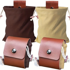 Fruit Picking Bag Waist Hanging Bag Canvas Storage Bag